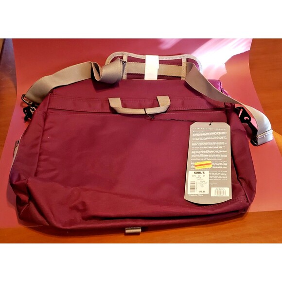 NWT - Skyway - Softside Computer/Messenger/Travel Bag - Crossbody Luggage piece - Picture 2 of 9